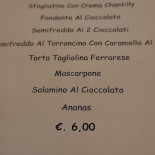 La Fenice Club La Gina Carte