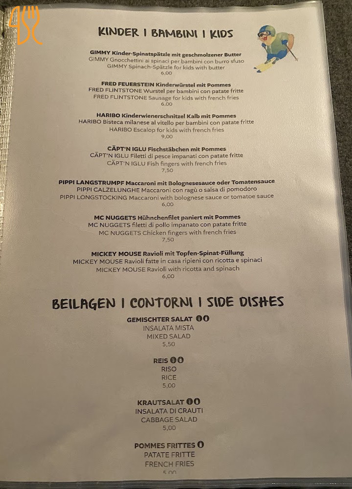 Mühle Pizzeria Carta