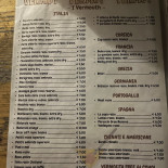 Vermut Salumeria, Vineria, Vermouth Carte