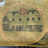 Antica Osteria Guarnier Speisekarte