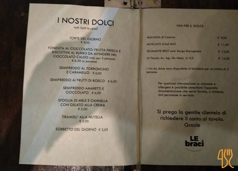 Le Braci Carta