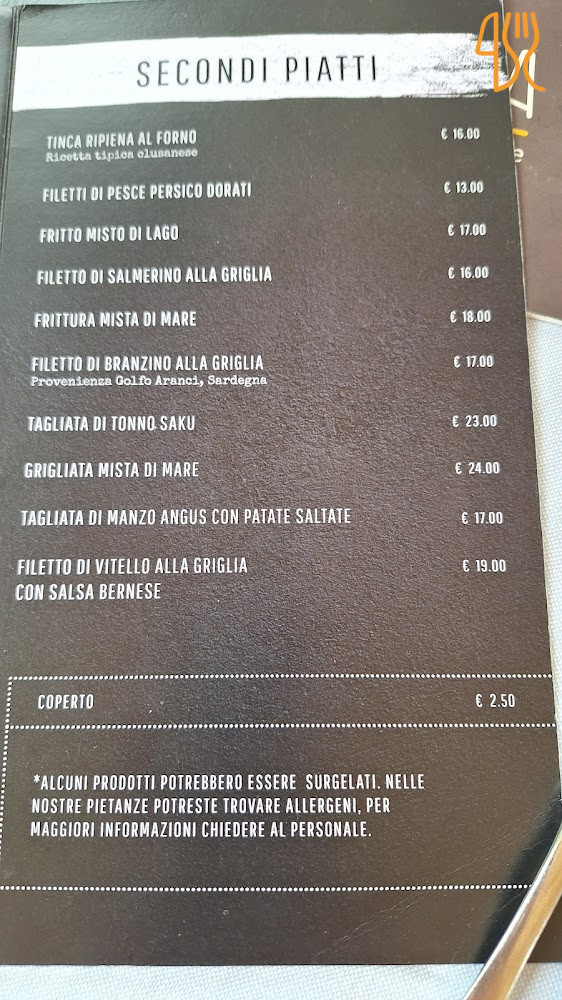 Pizzeria Con Cucina Da Sandro Carta
