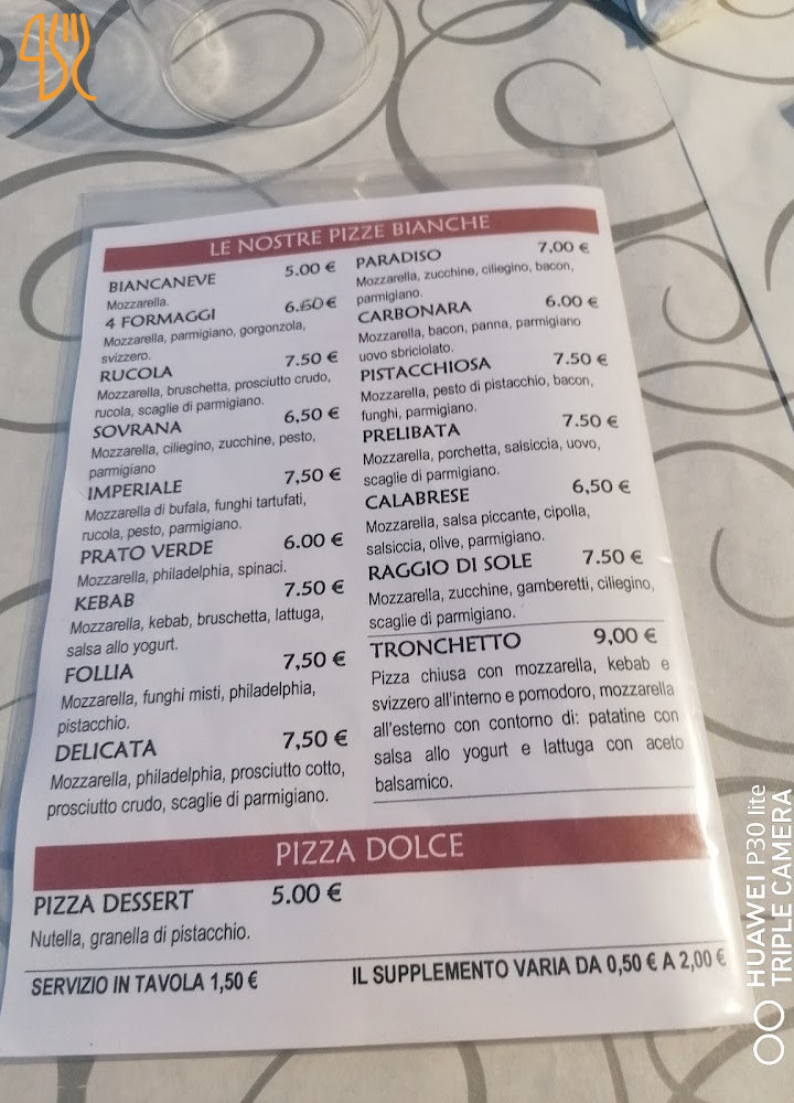 Pizza Flash Carta