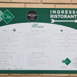 Ristorante Bar La Cia Carta