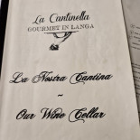 Osteria La Cantinella Carte