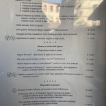 Osteria La Cantinella Carte