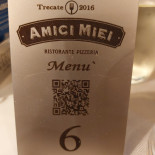 Pizzeria Amici Miei Carte