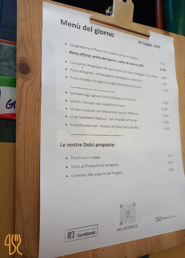 L'intermezzo Carta