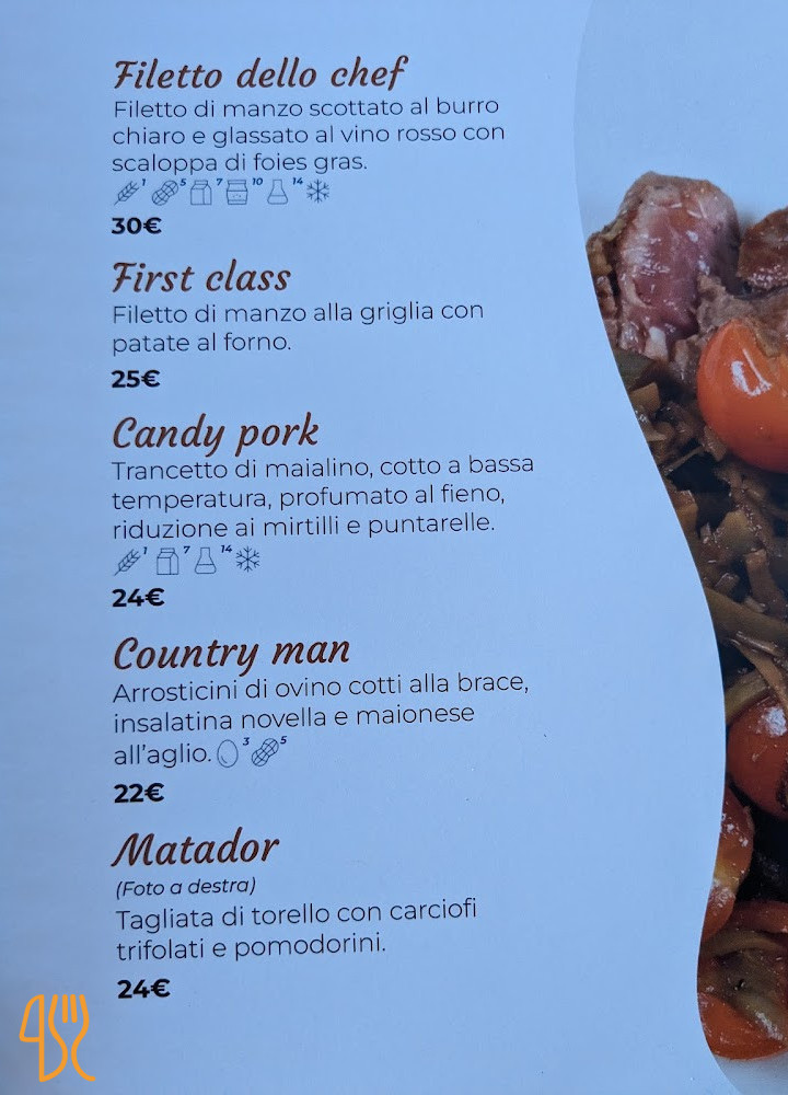 Pizzeria Lago Carta
