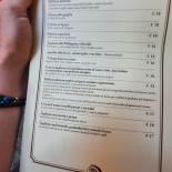 La Lanterna Pizzeria Carta