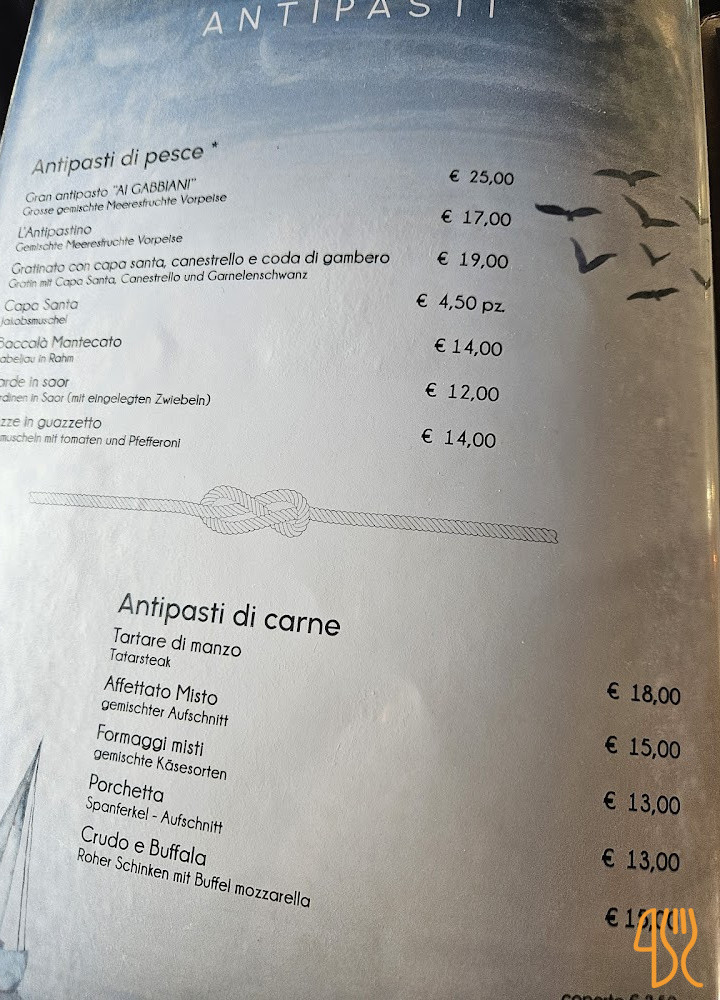 Ai Gabbiani Carta