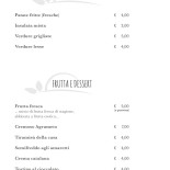 L'agrumeto Speisekarte