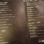 Fab Coffee Lounge Carte