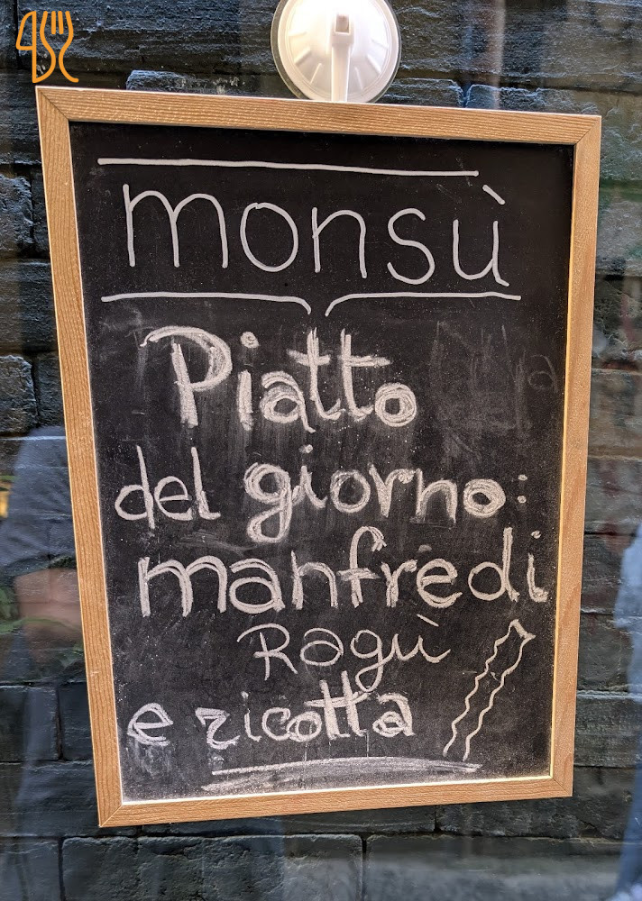 Monsù Speisekarte