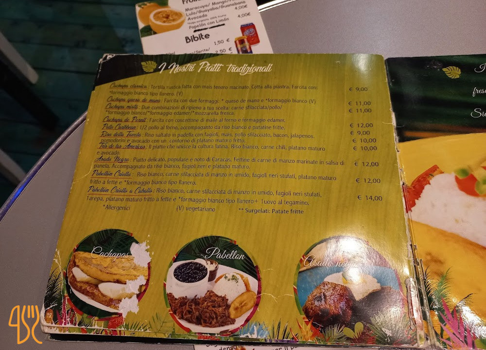 Caribbean Bistrot Carta