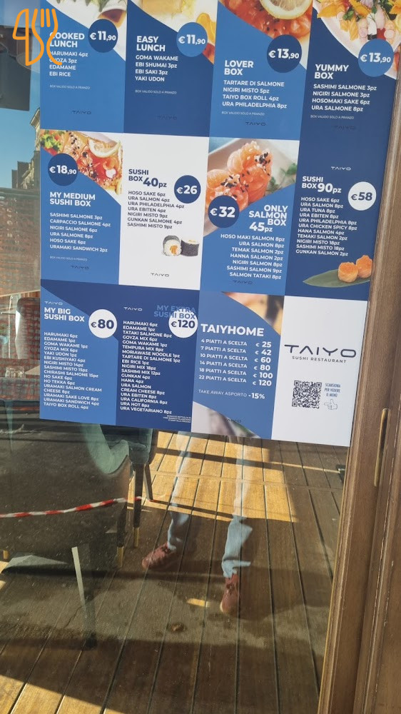 Sushi Taiyo Carte