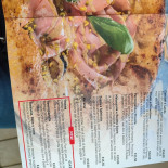Caprizza Brescia Menu