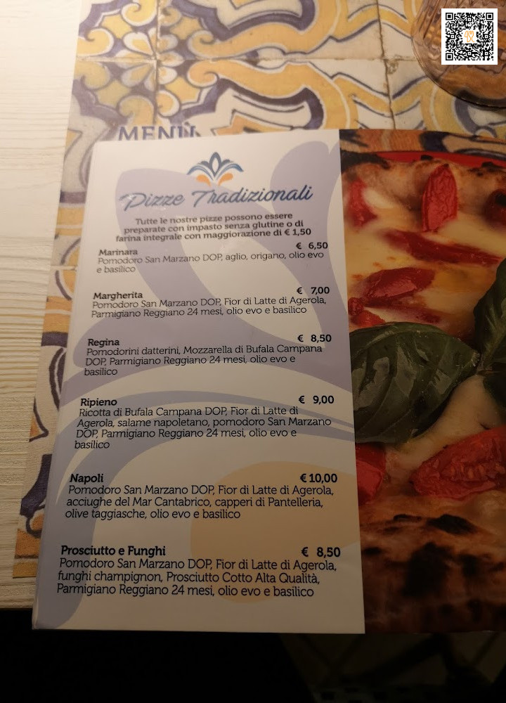 Caprizza Brescia Cardápio
