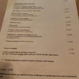 Osteria 203 Speisekarte