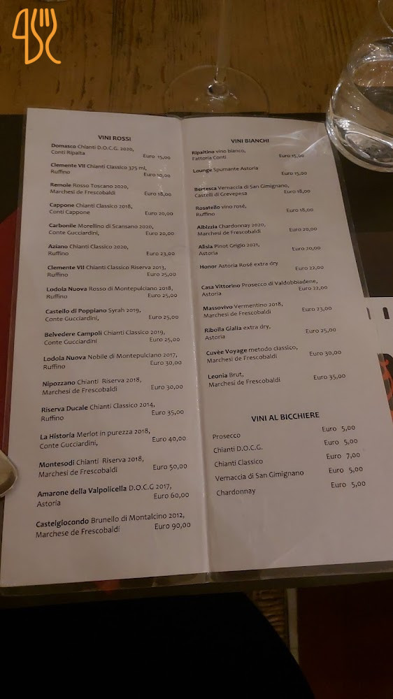 Pizzeria Rubaconte Cardápio