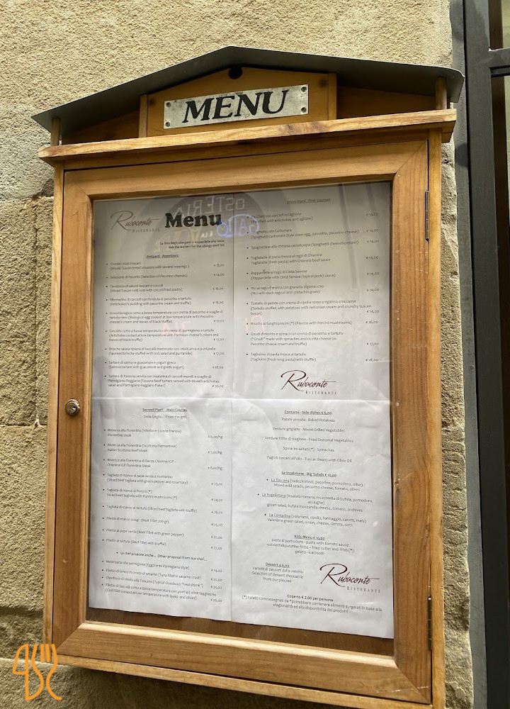 Pizzeria Rubaconte Cardápio