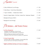 Conte Fabiani E Osteria Nonna Eleonora Carte
