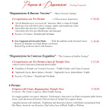 Conte Fabiani E Osteria Nonna Eleonora Speisekarte
