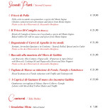 Conte Fabiani E Osteria Nonna Eleonora Speisekarte