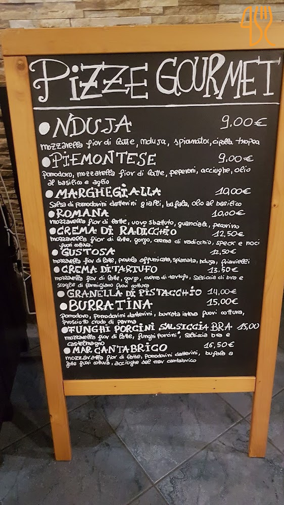 Pizzeria L'elite9 Carte