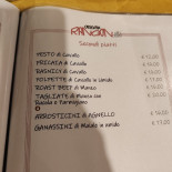 Osteria Rangon Carta