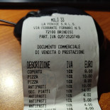 Molo 33 Pizzeria A Brindisi Carta
