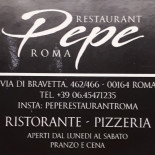 Pepe Speisekarte