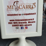 Braceria Pizzeria Mi Carrò Carta