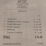 Pescanza Spaccio Di Mare Carta