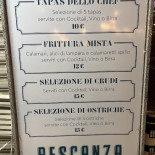Pescanza Spaccio Di Mare Carta