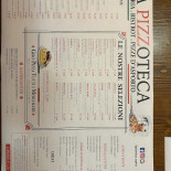 Pizzeria La Pizzoteca Carta