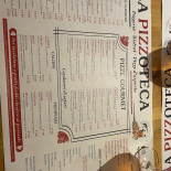 Pizzeria La Pizzoteca Carta