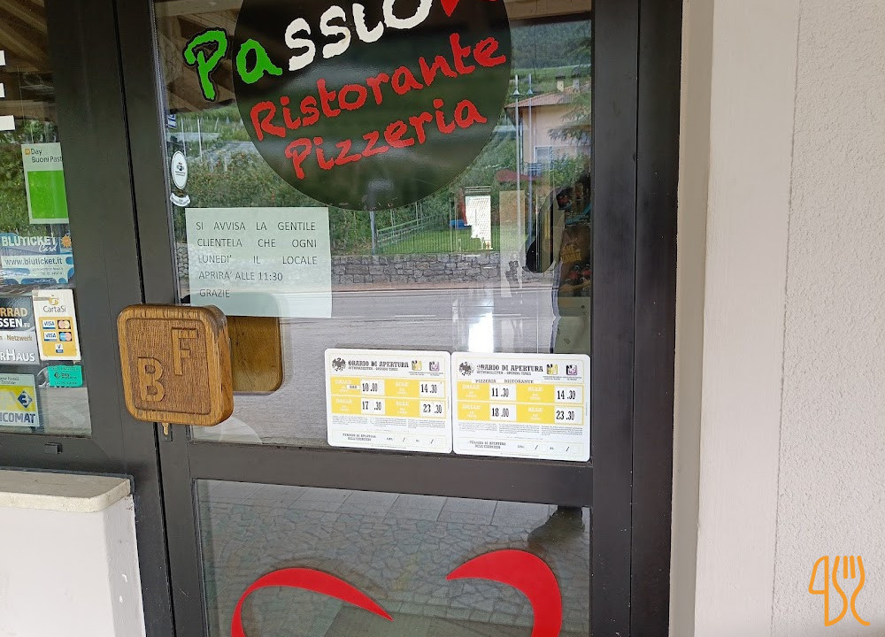 Passione Pizzeria Carte