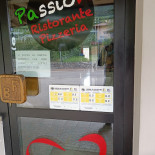 Passione Pizzeria Carte