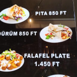 Caffè Perù Menu