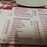 La Pecora M'briaca Carte