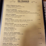 Pizzeria Da Franco Carta