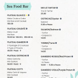 Glauco Seafoodrestaurant Carte