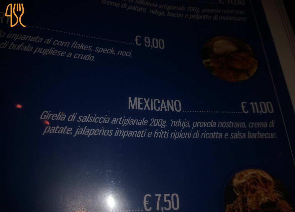 Amascalzon Burgerhouse Speisekarte