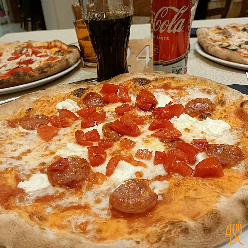 Pizzeria Ca' Giordano Comida