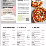 Giotto Pizza. Carta