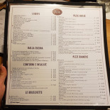 Rosti Al Pigneto Speisekarte