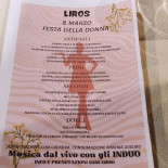 Liros Specialità Di Carne E Pesce Pizzeria Eventi E Cerimonie Carte