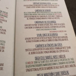 La Taverna Della Trisa Carte