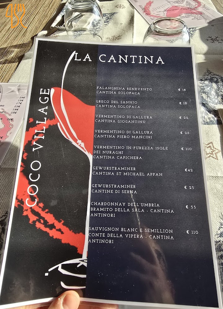 Coco Village Carta